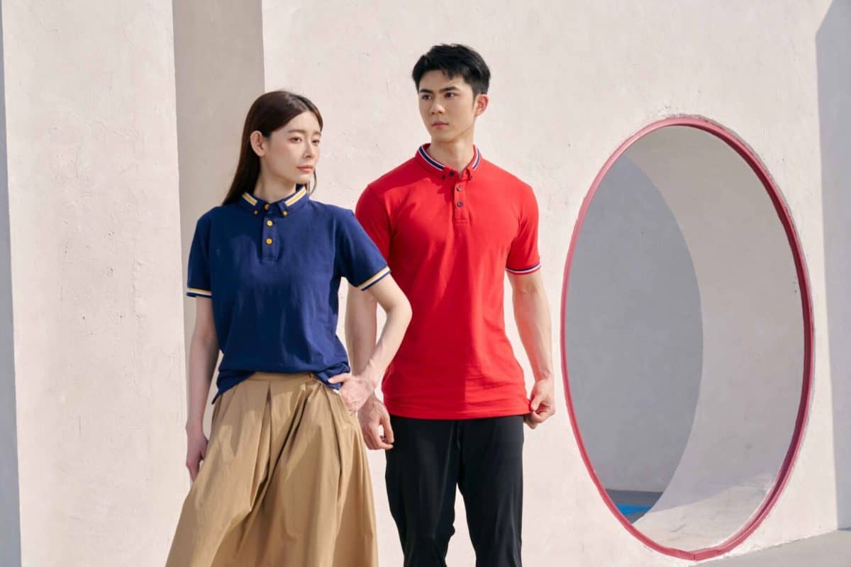 Greentee custom corporate uniform polo shirts